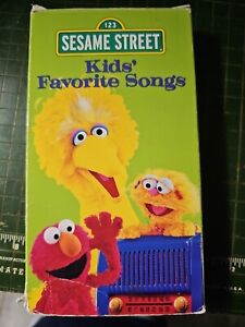 Sesame Street - Kids Favorite Songs (VHS, 1999)