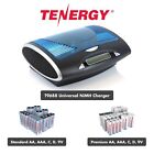 Tenergy T9688 Universal NiMH NiCd LCD Battery Charger  with Battery Options LOT