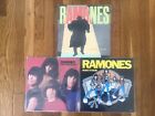 Ramones lot of 3 original punk albums, Sire US, lyric inserts, VG+, free ship