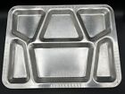 Metal Cafeteria Food Tray From Boeing 140 School Cafeteria Military Lunch Tray