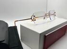 Signature Big C Gold/Clear Wire Buffalo Horn Buffs Glasses