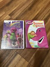 2 Barney’s DVD’s Barney’s Great Adventure The Movie DVD Everyone Is Special