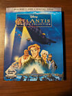 Disney Atlantis 2 Movie Collection (Blu-ray) with Slipcover Like New
