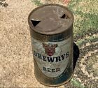 12oz DREWRYS Flat Top Beer Can - Blue Faces Version