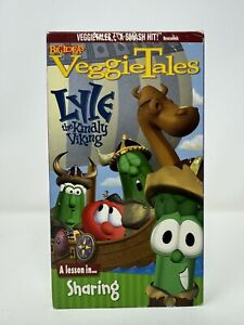 VeggieTales - Lyle the Kindly Viking: A Lesson in Sharing (VHS, 2001) Tested