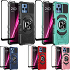 For T-Mobile REVVL 6x 5G Case Shockproof Phone Cover Magnetic Mount Kickstand