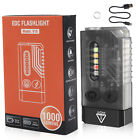 V10 LED Keychain EDC Flashlight Type-C Rechargeable V3 Torch Work Light