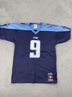 Tennessee Titans Steve McNair Jersey Youth Large Navy Blue Reebok Boys