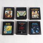 ATARI 2600 Video Game System LOT OF 6 CARTRIDGES See Description UNTESTED Lot #4