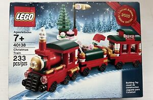 LEGO Seasonal Christmas Train - 40138 - FACTORY SEALED - Retired 2015