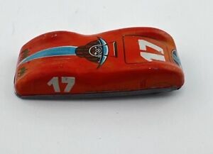 vintage WESTERN GERMANY PENNY TIN TOY CAR No 17 2 3/4 IN. (st223)