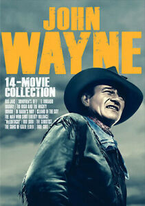 JOHN WAYNE - 14 MOVIE COLLECTION (DVD) NEW FACTORY SEALED