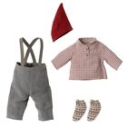 Maileg Medium Mouse Christmas Clothes with Pants