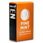 10 oz Silver Bar APMEX 9 Fine Mint Silver 