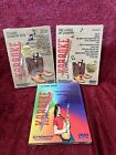 Lot of 3 Karaoke DVDS - Classic Rock, Country Hits