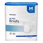 96 McKesson Ultra Heavy Absorbency Adult Disposable Brief Diapers M Tab Closure
