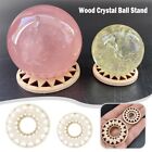 Crystal Ball Stand Wood Sphere Holder Crystal Ball Pedestal Bracket Base