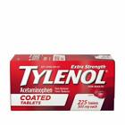 TYLENOL Extra Strength Acetaminophen 500mg Tablets - 225 Count exp 3/24- 7/2024+