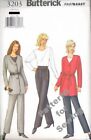 Pattern Butterick Sewing Woman Jacket Top Pants Size 12-16 NEW OOP Easy c 2001