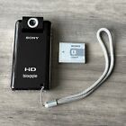 Sony MHS-PM5 HD Bloggie Portable Video Digital Camera Tested Purple W/ Battery