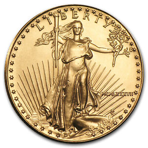 1987 1/2 oz American Gold Eagle BU (MCMLXXXVII)