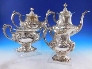 Francis I by Reed & Barton Sterling Silver Tea Set 4 Piece 570A