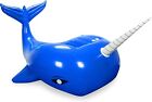 Mimosa Inc Narwhal Whale Inflatable Premium Quality Giant Size Pool Float