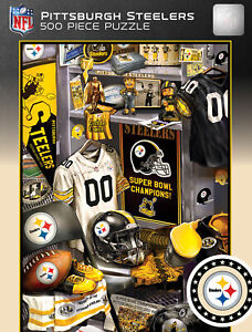 MasterPieces - Pittsburgh Steelers - NFL Locker Room 500 Piece Jigsaw Puzzle