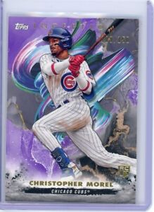 Christopher Morel 2023 Topps Inception Purple Parallel /150 Chicago Cubs