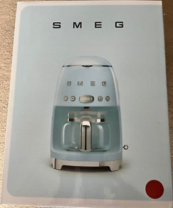 Smeg Retro Style Drip Filter Coffee Electric Espresso Machine Red 10 cups 1050W