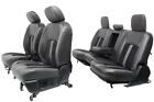 Dodge Ram Black Seats Crew Cab 2009 2010 2011 2012 2013 2014 2015 2016 2017 2018 (For: More than one vehicle)