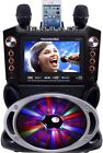 New ListingKaraoke USA DVD/CDG/MP3G Portable Bluetooth Karaoke Machine w/ 2 Mics