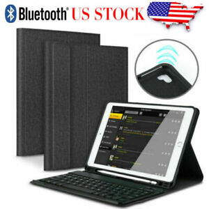 US Bluetooth Keyboard With Smart Case For iPad 6th Generation 2018 9.7