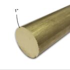 1.000(1  inch) x 6 inches, C360-H02 Brass Round Rod