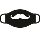 Mustache Screened Cloth Mask Social Distancing Face Cover Reusable Moustache