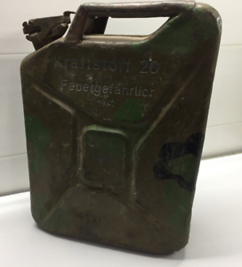 Original German Tank Canister 1942 WW2 - Military WH Jerry Can 20 Ltr WWII