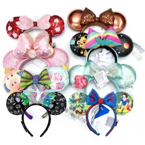 142 Styles Disney Parks Loungefly Minnie Mouse Bow 100 Years Ears Headband