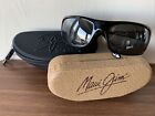 Maui Jim MJ202-02 Peahi Polarized Sunglasses Gloss Black Frames