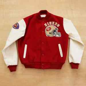Mens San Francisco 49ers 80’s Varsity Jacket