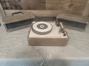 Rare Audiotronics Solid State Stereo Record Player 350s - Untested