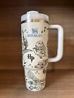 Harry Potter engraved Stanley 30 Oz tumbler stainless steel with handle