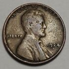 Nicer Low Mintage 1924 D Lincoln Wheat Cent