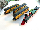 AMERICAN FLYER 88 FRANKLIN SET, C-7, STEAM LOCAMOTIVE, BAGGAGE, 2 COACHES,TESTED