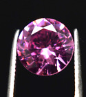 4.65 Ct Natural Pink Sapphire Certified Loose Gemstone Round Shape AAA Quality.