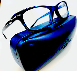 Coach HC6054-5002 Elise Black 50-16-135mm Women's Acetate Eyeglasses with CASE