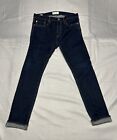 Gap 1969 Stretch Kaihara Japanese Selvedge Denim Skinny Jeans Mens 33x30