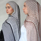 Chiffon Scarf Shawls Women Large Scarf Palestine Scarves Muslim Women's Hijabs