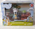 Bluey Dad Backyard BBQ Playset - In Sealed Box - Minor Dents Never Opened NM