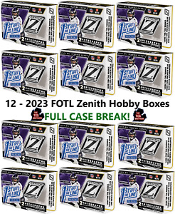 New York Jets Break #487 x12 2023 FOTL ZENITH HOBBY BOX Full Case