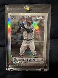 Julio Rodriguez 2022 Topps Chrome Silver Pack Refractor SSP RC
